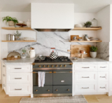 The Easiest Way To Style Open Kitchen Shelves