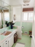 7 Updates to Our Vintage Mint Green and Pink Bathroom (and redefining home goals!)